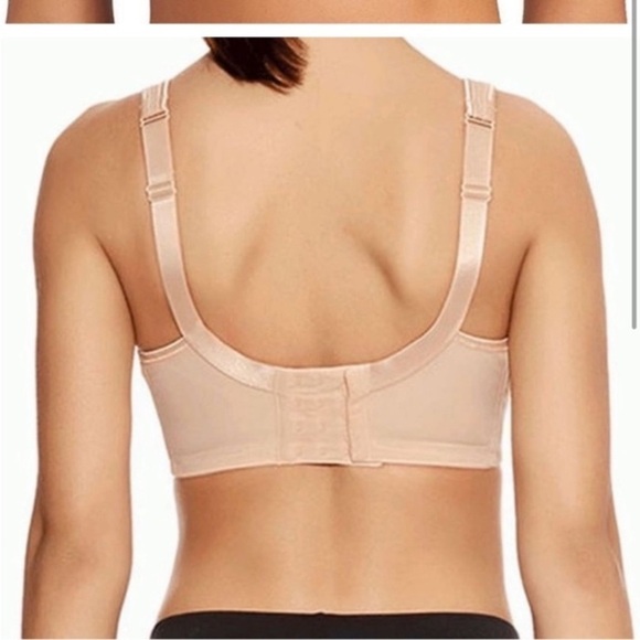 Freya Active NWT Core Underwire Supportive Sports Bra Tan Cream 36J Gym Workout - Picture 2 of 13